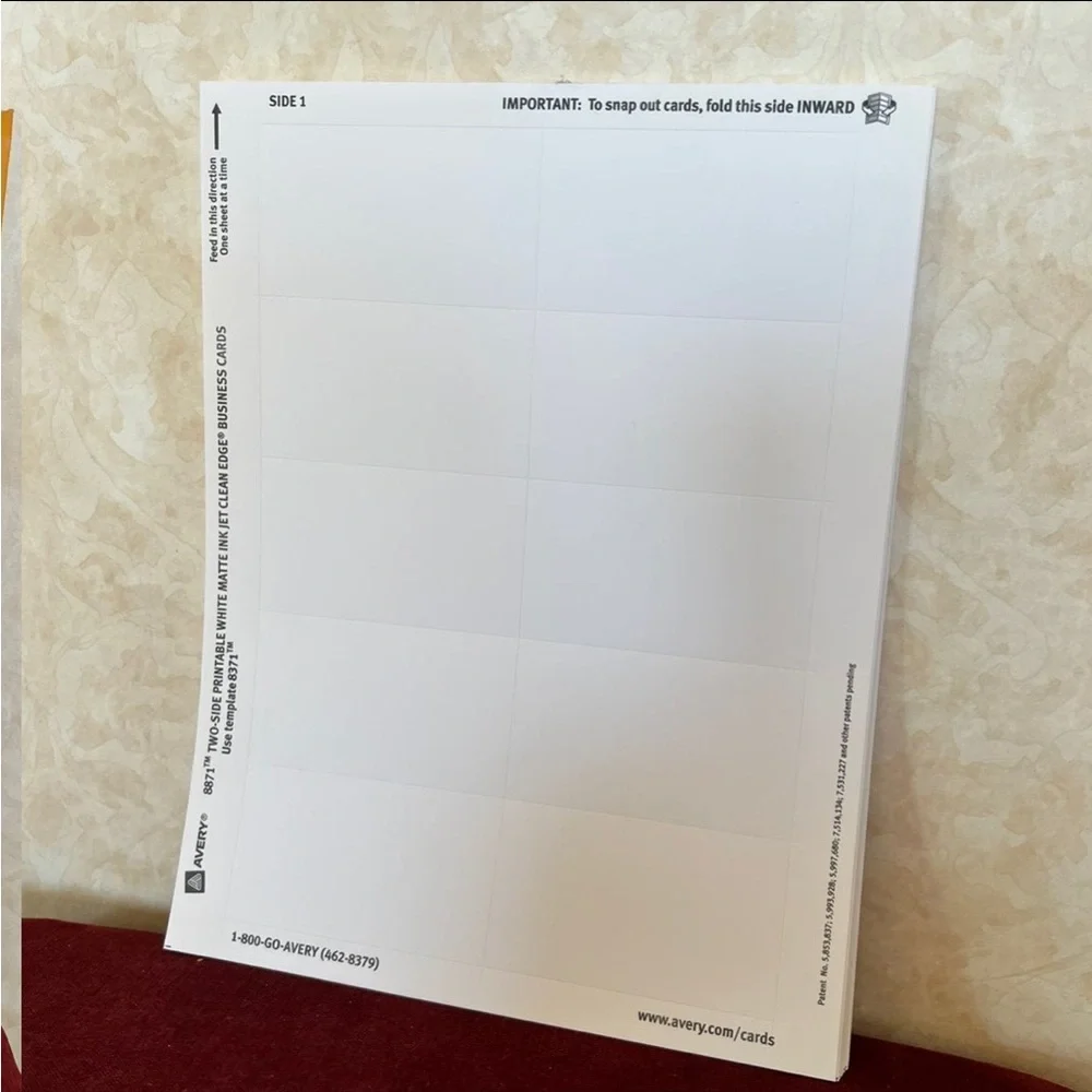 Never Use 2 Sets of Photo Glossy Papers-8 1/2”x11”